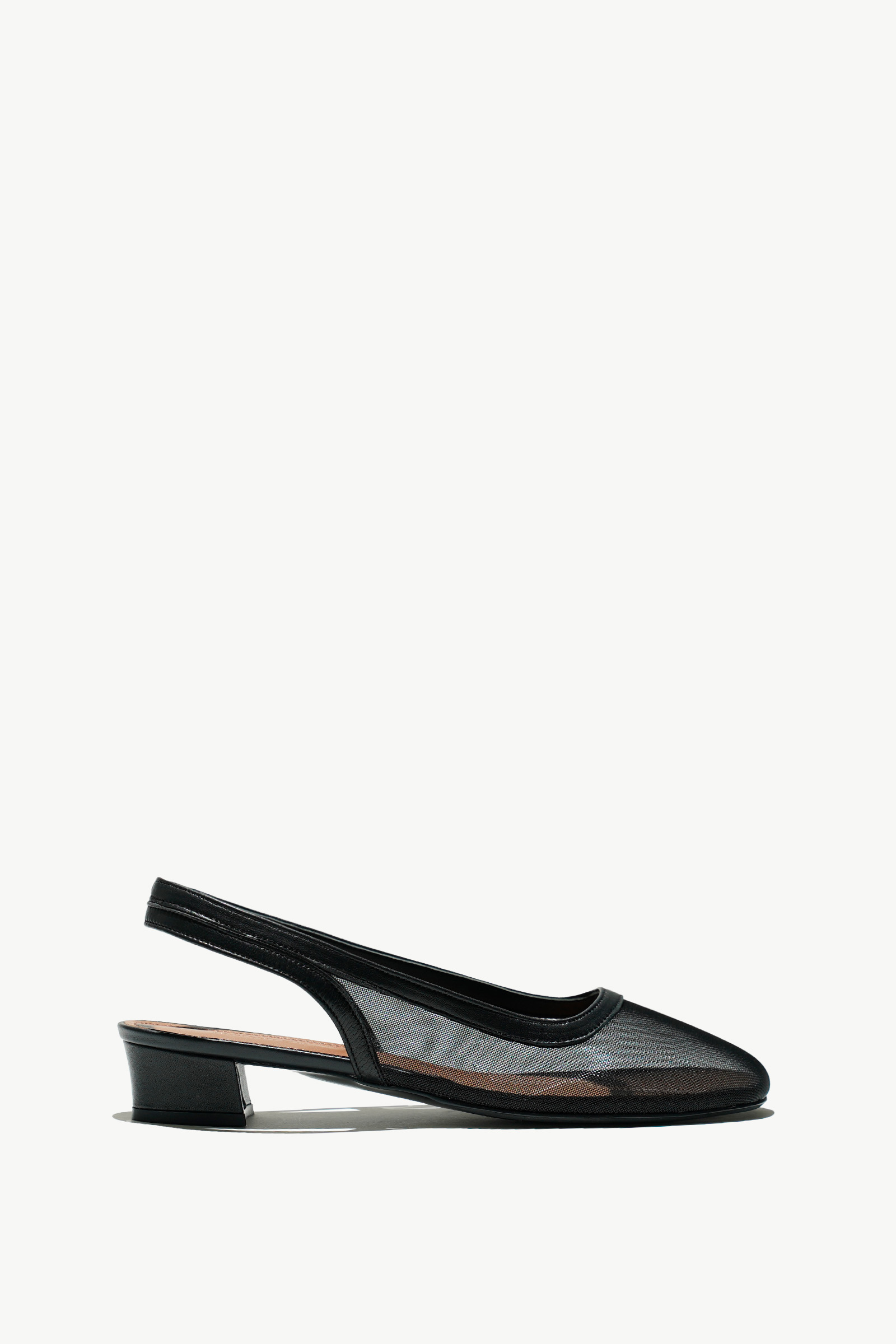 Mesh kali slingback 3.5 BLACK